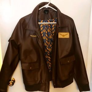 Her Universe Captain Marvel Leather Jacket